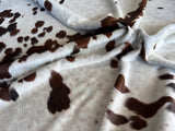 Tricolor Cowhide Rug , Size: X-Jumbo(XXL), Code: DR38