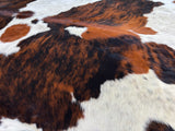 Tricolor Cowhide Rug , Size: Large(L), Code: DR39