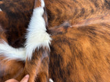 Tricolor Cowhide Rug , Size: Large(L), Code: DR40