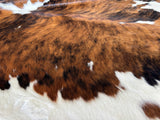 Tricolor Cowhide Rug , Size: Large(L), Code: DR40