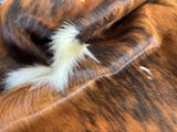 Tricolor Cowhide Rug , Size: Large(L), Code: DR40