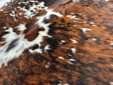 Exotic Tricolor Cowhide Rug , Size: Large(L), Code: DR41