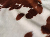 Brown and White Cowhide Rug , Size: X-Jumbo(XXL), Code: AW155