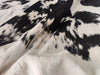 Black and White Cowhide Rug , Size: Large(L), Code: AW152