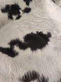 Black and White Cowhide Rug , Size: Large(L), Code: AW150