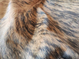 Light Brindle  Cowhide Rug , Size: Large(L), Code: AW76