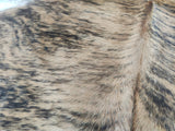 Light Brindle  Cowhide Rug , Size: Large(L), Code: AW76