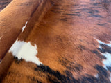 Tricolor Cowhide Rug , Size: Large(L), Code: AW81