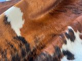 Tricolor Cowhide Rug , Size: Large(L), Code: AW81