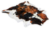 Tricolor Cowhide Rug | Hair on Cowhide Rug Tricolor | Luxury Cowhide Rug | Prime Tricolor Cowhide Rug