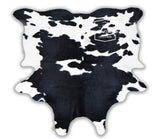 Black & White Cowhide Rug | Hair on Cowhide Rug Tricolor | Luxury Cowhide Rug | Prime Black & White Cowhide Rug