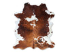 Tricolor Cowhide Rug , Size: Large(L), Code: AW81