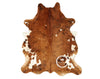 Light Brindle Tricolor Cowhide Rug , Size: Large(L), Code: AW170