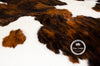 Tricolor Cowhide Rug , Size: Large (L), Code: K109