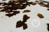 Tricolor Cowhide Rug , Size: Large (L), Code: K128