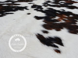 Tricolor Cowhide Rug , Size: Large (L), Code: I174