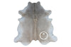 Grey Cowhide Rug , Size: Jumbo (XL), Code: K187