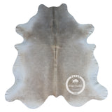 Grey Cowhide Rug , Size: Jumbo (XL), Code: K187