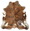 Tricolor Cowhide Rug , Size: Large (L), Code: I217