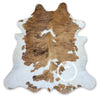 Tricolor Cowhide Rug , Size: Large (L), Code: H268