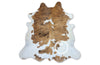 Tricolor Cowhide Rug , Size: Large (L), Code: H268