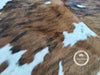 Tricolor Cowhide Rug , Size: Large (L), Code: H39