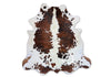 Tricolor Cowhide Rug , Size: Large (L), Code: H78