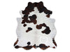 Tricolor Cowhide Rug , Size: Large (L), Code: FW156