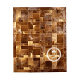 Patchwork Cowhide Rug, Designer Rug