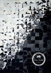 Patchwork Cowhide Rug, Designer Rug