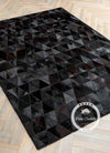 Patchwork Cowhide Rug, Designer Rug