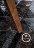 Patchwork Cowhide Rug, Designer Rug