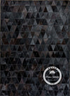 Patchwork Cowhide Rug, Designer Rug