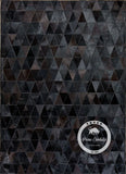 Patchwork Cowhide Rug, Designer Rug