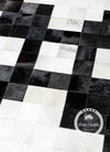 Patchwork Cowhide Rug, Designer Rug
