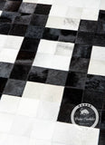Patchwork Cowhide Rug, Designer Rug