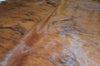 Light Brindle Tricolor Cowhide Rug , Size: Large (L), Code: C94